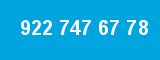 922 747 67 78 922 747 67 78
